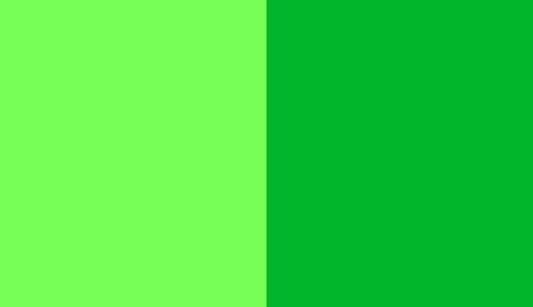 HEX #78FF57 to RAL 6038 HEX #78FF57 to RAL 6038