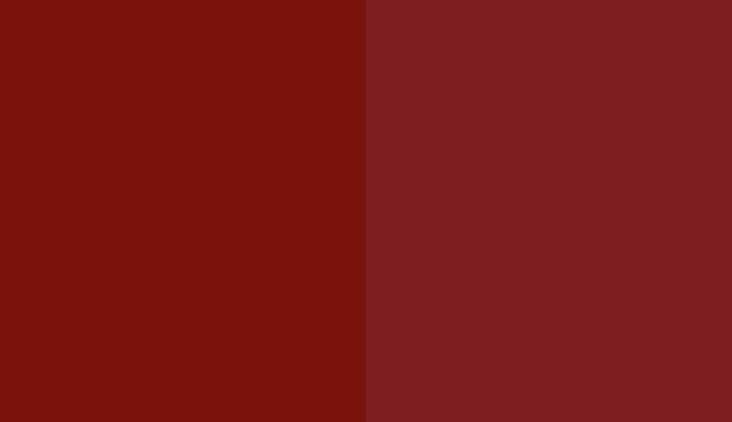 HEX #79130C to RAL 030 30 45
