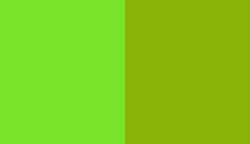 HEX #79E62C to RAL 120 70 75
