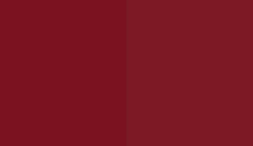 HEX #7A131D to RAL 3032