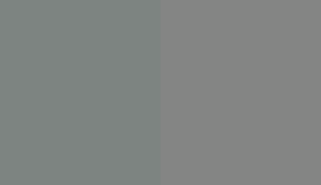 HEX #7D8481 to RAL 7037