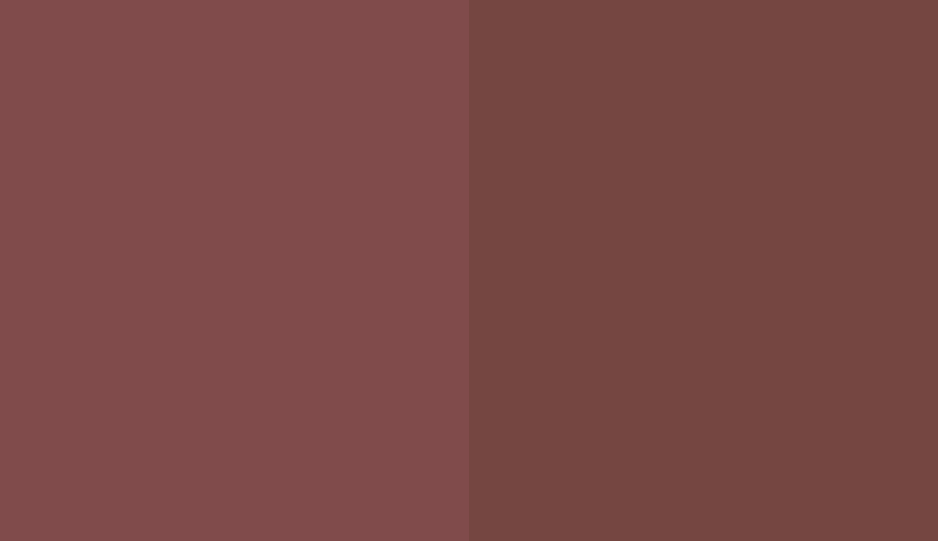 HEX #804B4B to RAL 3009 HEX #804B4B to RAL 3009