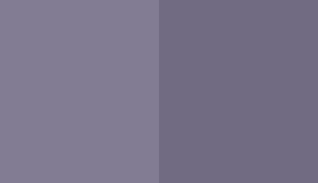 HEX #827C93 to RAL 4012