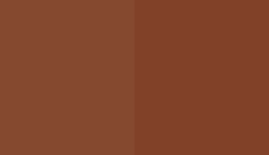 HEX #85492F to RAL 8029 HEX #85492F to RAL 8029