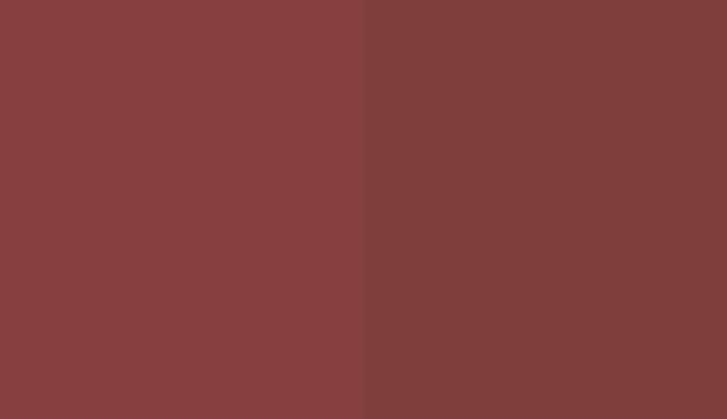 HEX #874040 to RAL 3011
