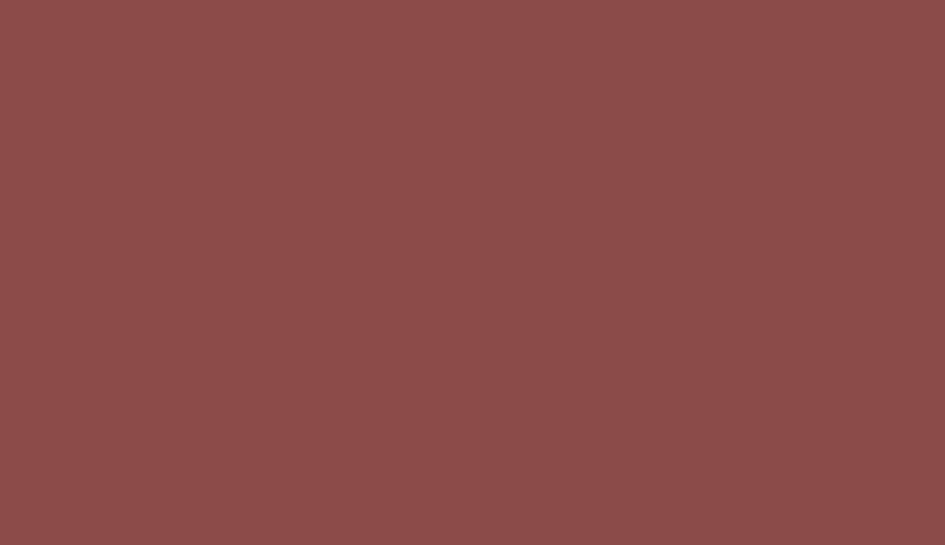 HEX #8C4B48 to RAL 030 40 30