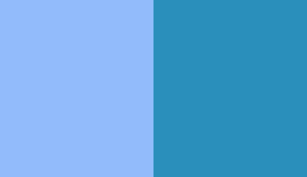 HEX #91BDFE to RAL 5012 HEX #91BDFE to RAL 5012
