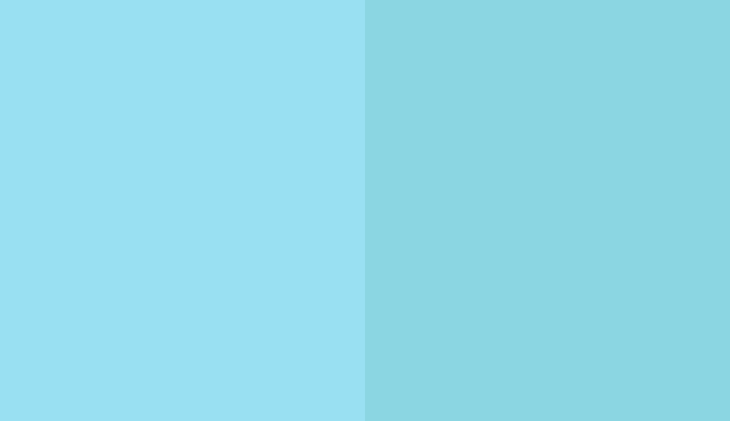 HEX #99E0F2 to RAL 220 80 25