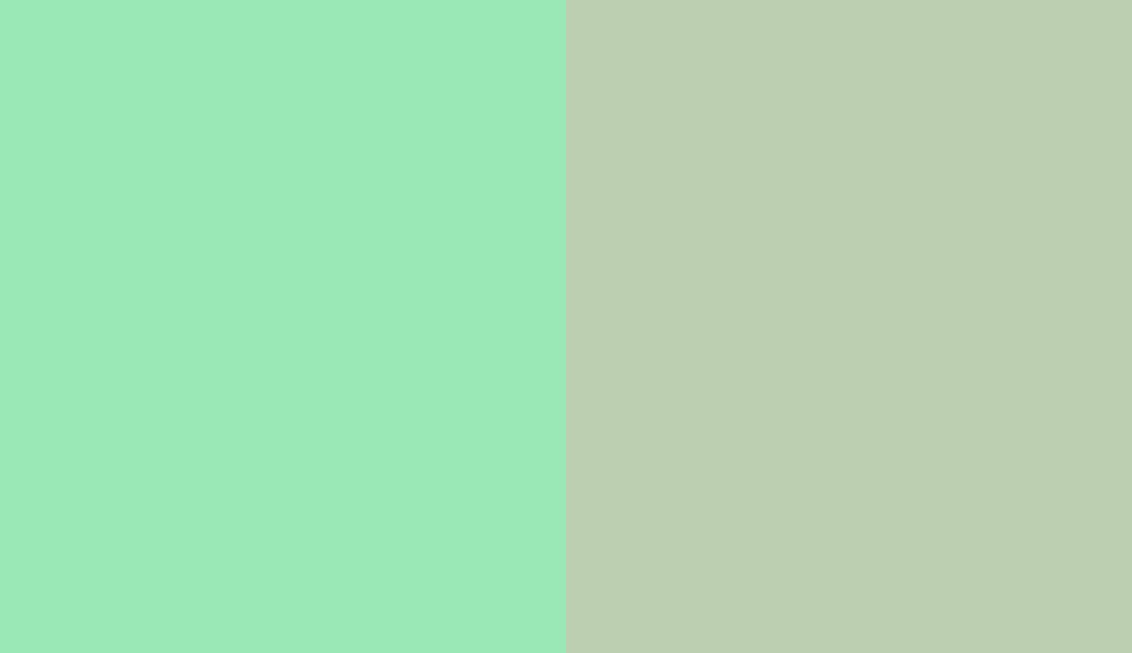 HEX #99E8B5 to RAL 6019