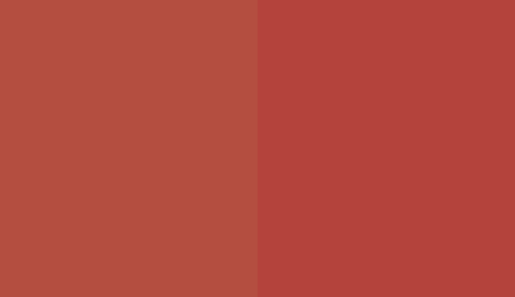 HEX #B44E40 to RAL 3033 HEX #B44E40 to RAL 3033