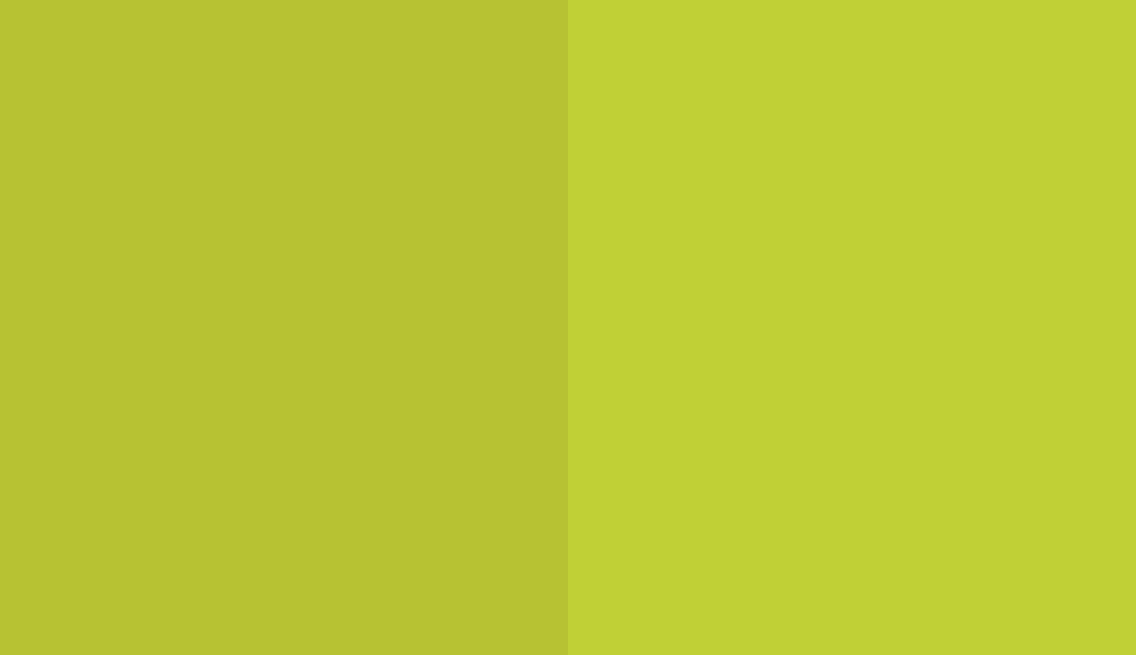 HEX #B7C233 to RAL 110 80 70