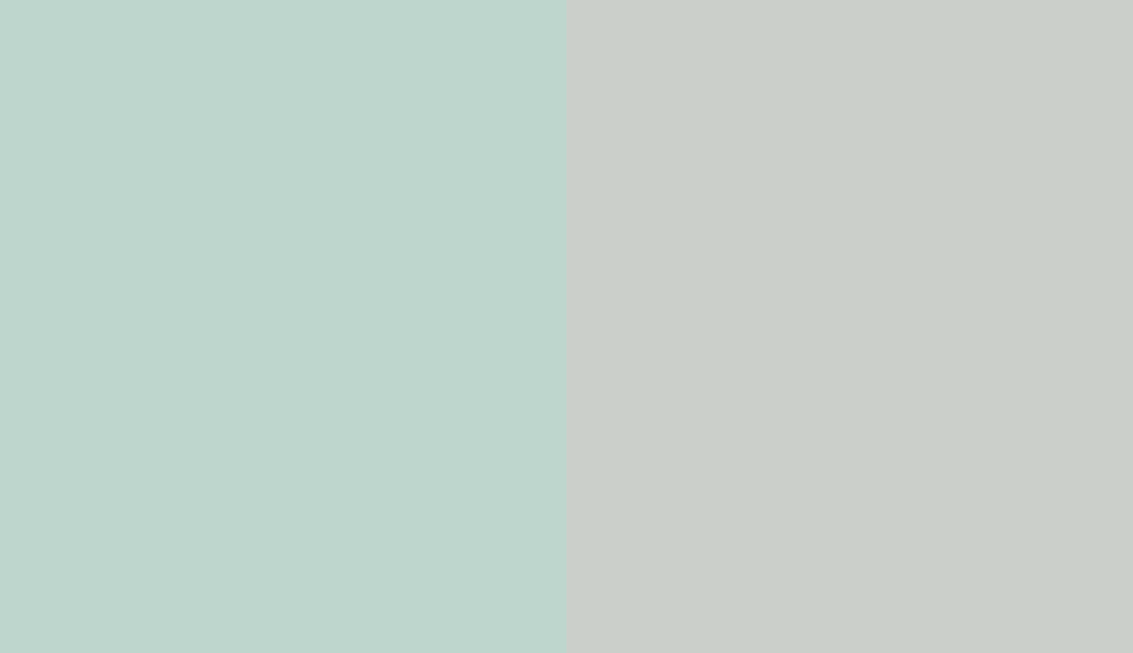 HEX #BED6CD to RAL 9018