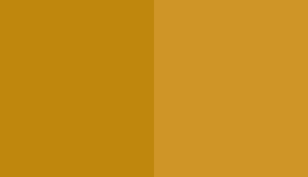 HEX #BF870D to RAL 1005