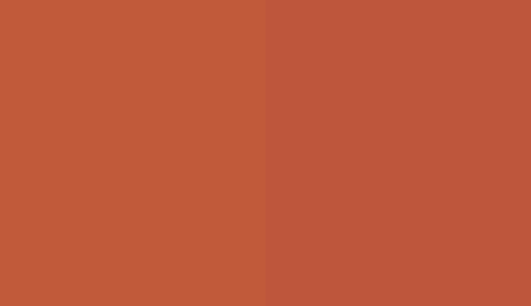 HEX #C15A3A to RAL 2001