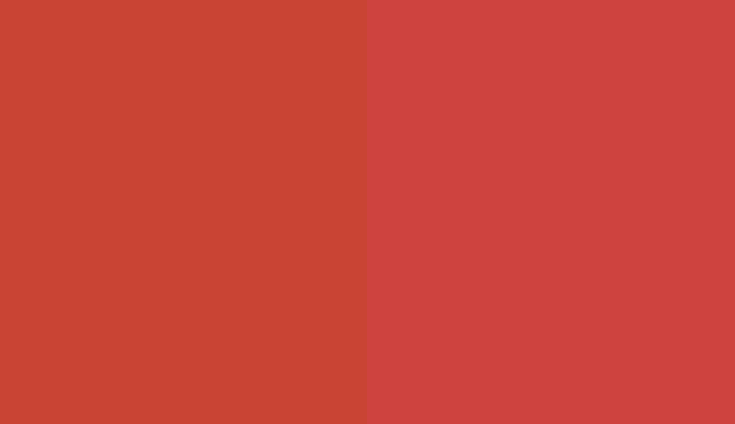 HEX #C94434 to RAL 3028 HEX #C94434 to RAL 3028