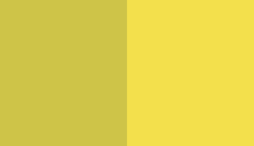 HEX #CEC448 to RAL 1016