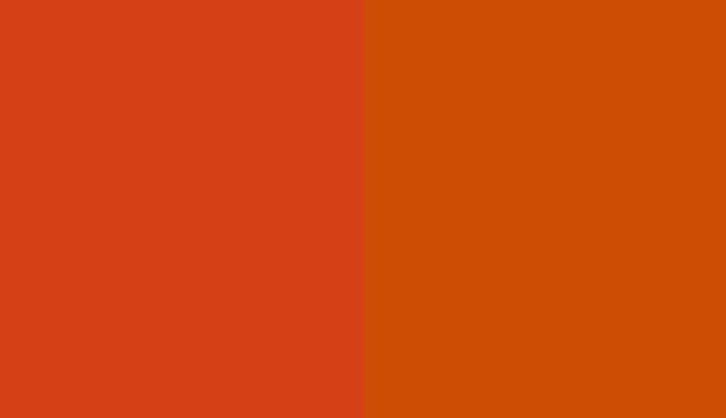 HEX #D54017 to RAL 050 50 70