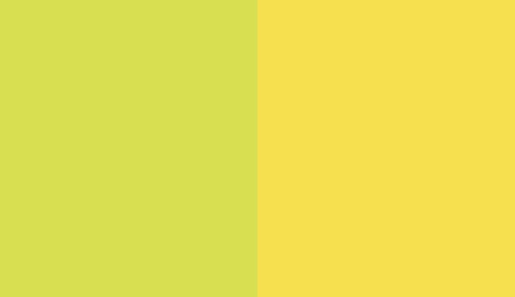 HEX #D8DF51 to RAL 1016 HEX #D8DF51 to RAL 1016