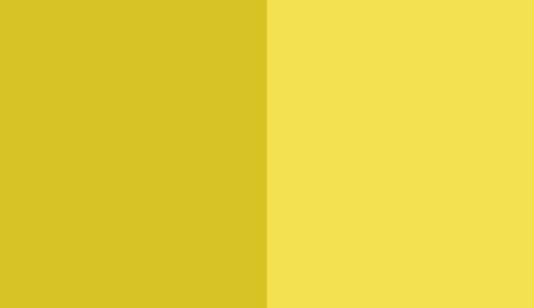 HEX #D9C426 to RAL 1016 HEX #D9C426 to RAL 1016