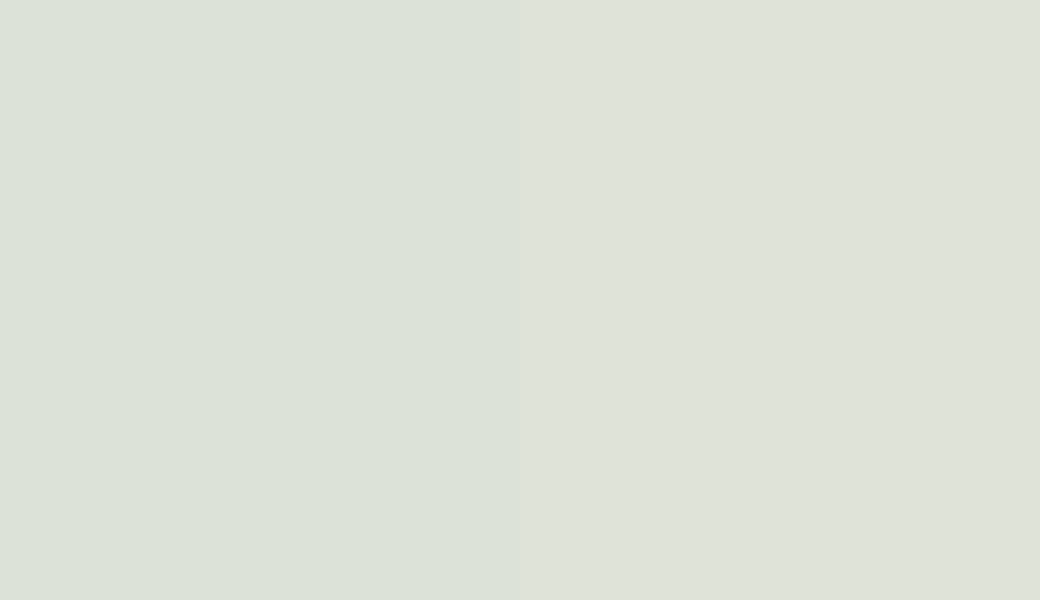 HEX #DCE2D8 to RAL 130 90 05