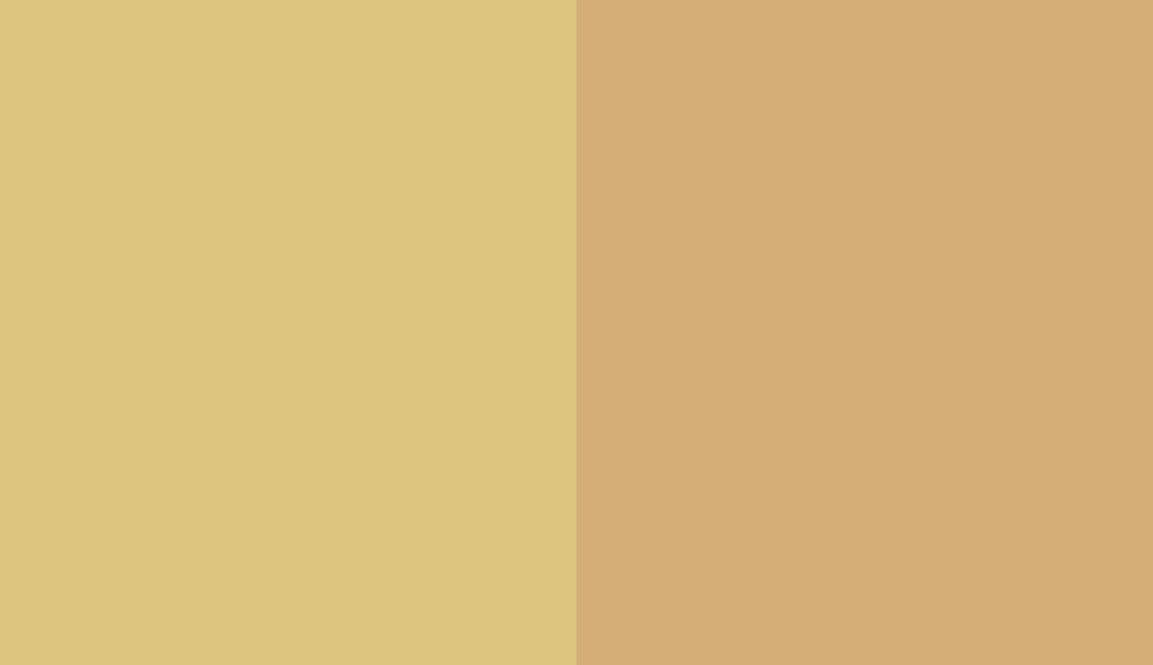 HEX #DDC47F to RAL 1002