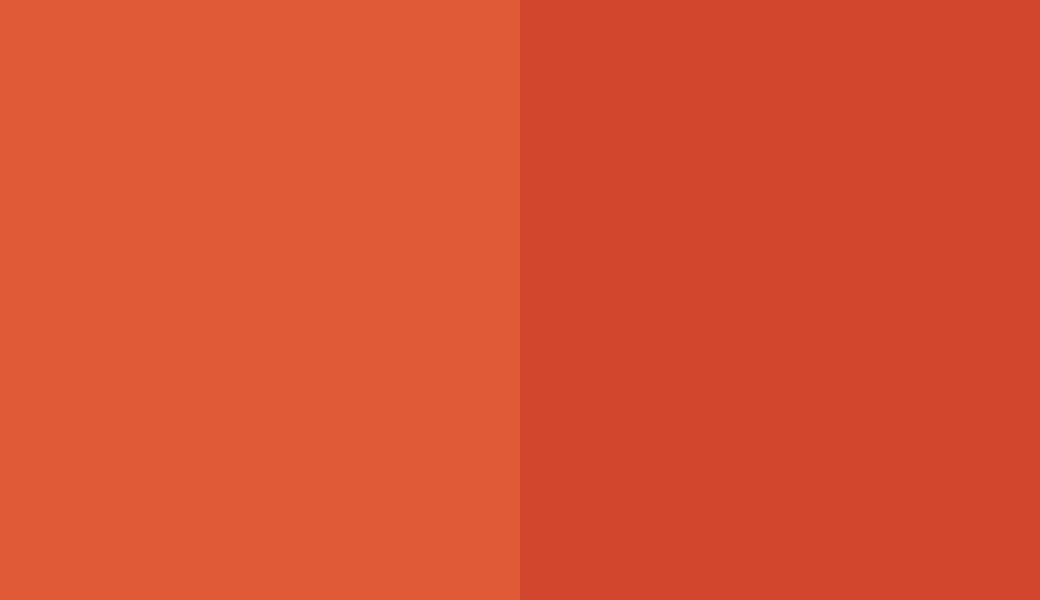 HEX #E05A36 to RAL 040 50 70 HEX #E05A36 to RAL 040 50 70