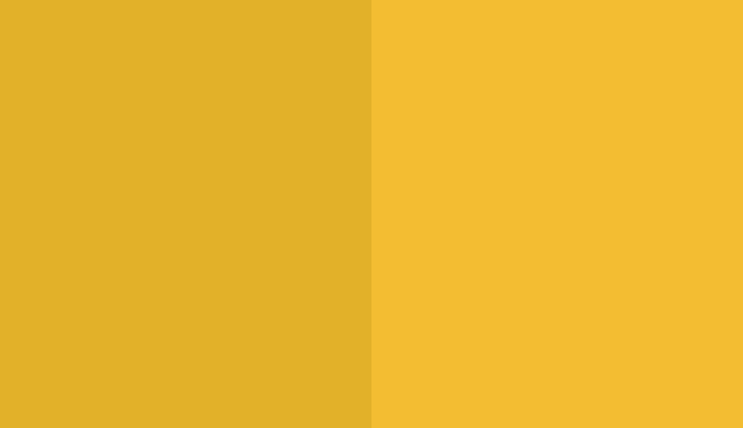 HEX #E2B129 to RAL 085 80 70
