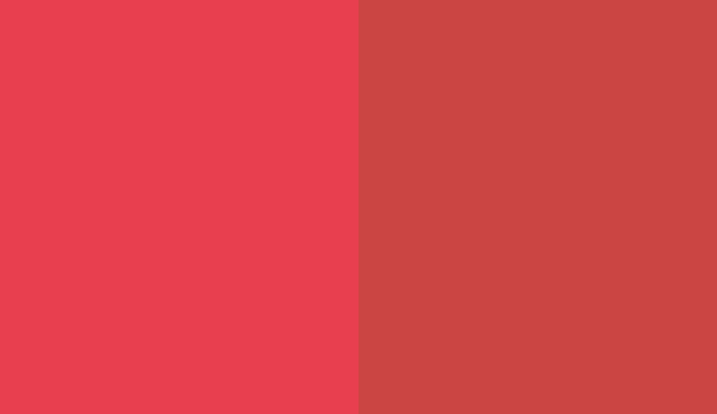 HEX #E83F4F to RAL 030 50 60 HEX #E83F4F to RAL 030 50 60