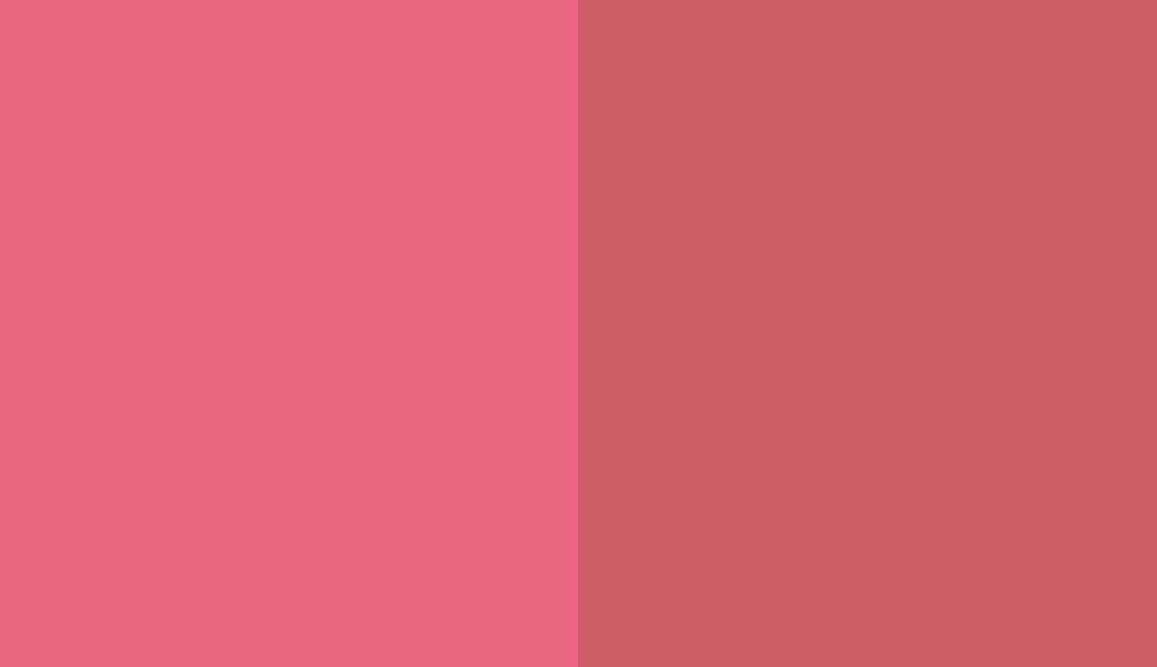 HEX #E86881 to RAL 3017