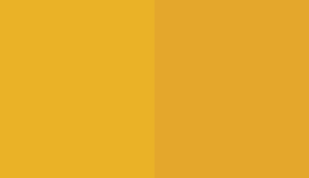 HEX #EAB227 to RAL 1032
