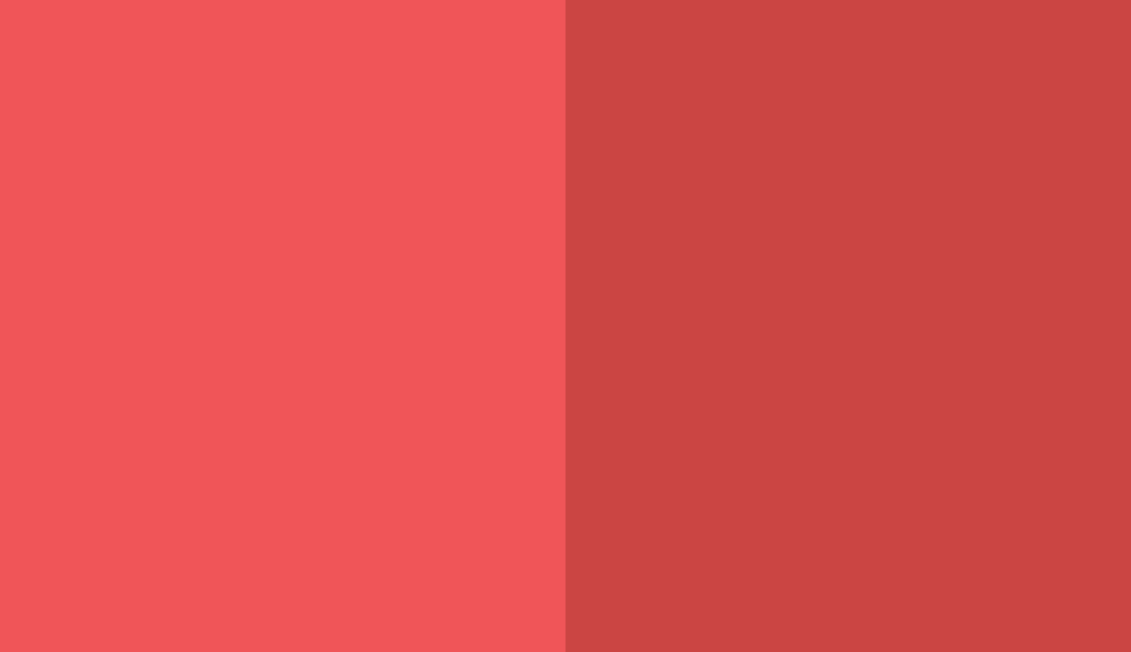 HEX #F05558 to RAL 030 50 60