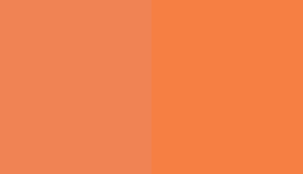 HEX #F08354 to RAL 2003