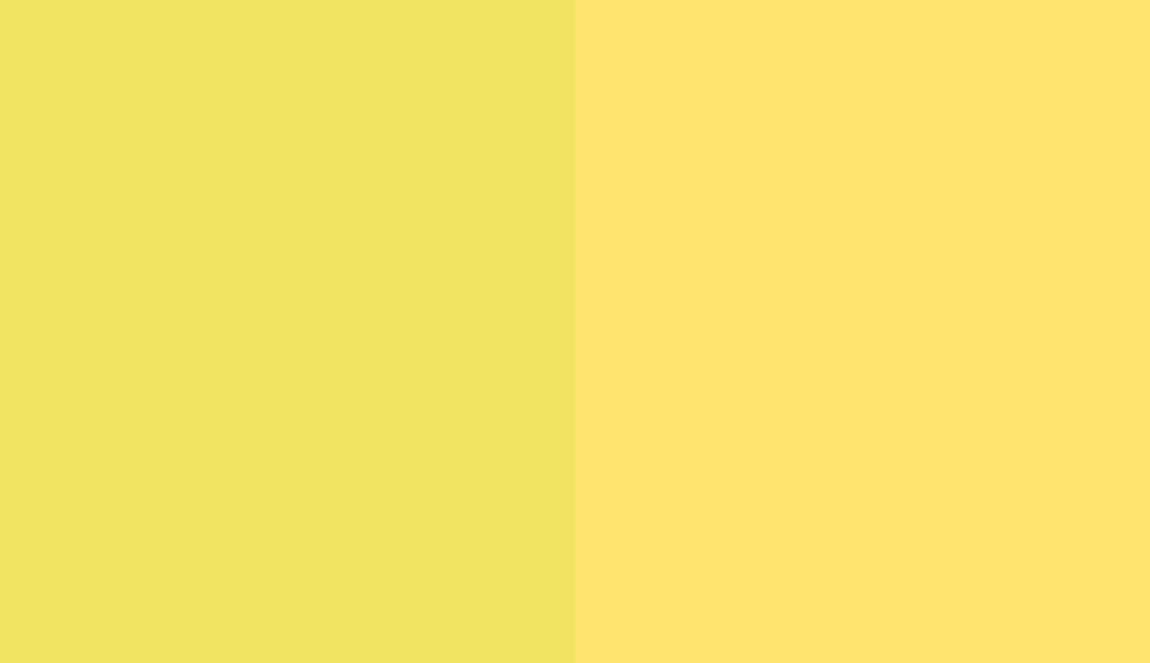 HEX #F1E561 to RAL 095 90 59