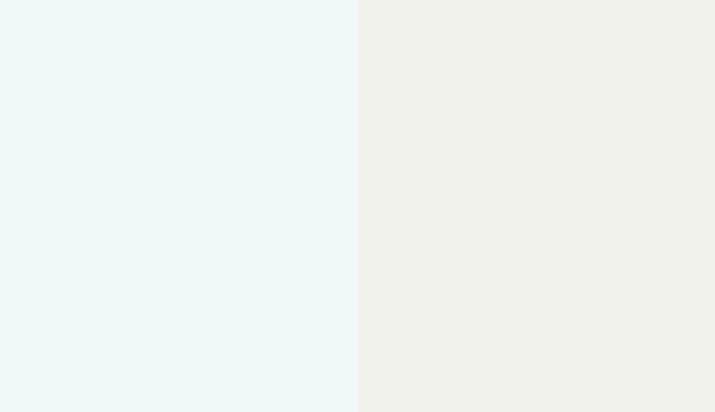 HEX #F1F9F8 to RAL 9016 HEX #F1F9F8 to RAL 9016