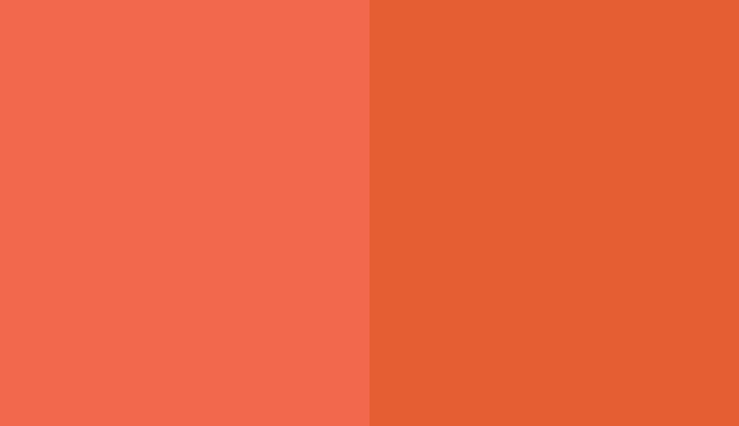 HEX #F2684D to RAL 2004