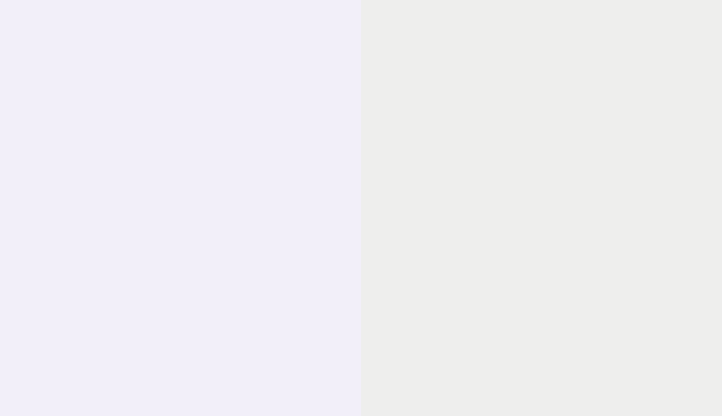 HEX #F2EFF9 to RAL 9003 HEX #F2EFF9 to RAL 9003