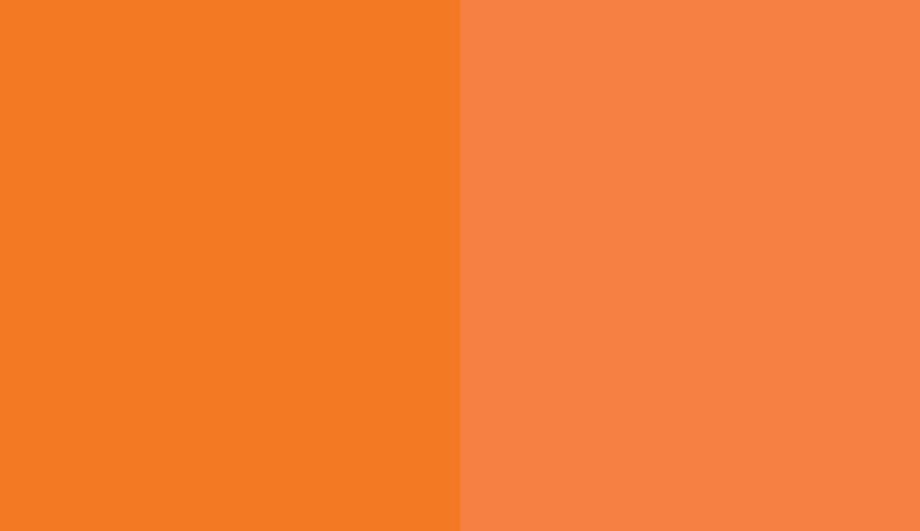 HEX #F47923 to RAL 2003