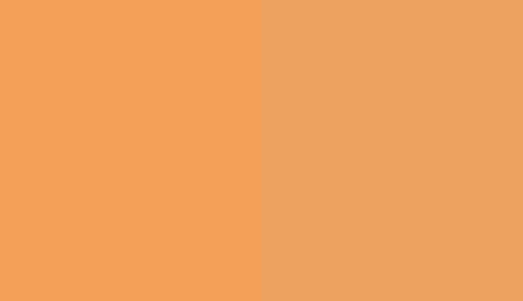 HEX #F4A058 to RAL 1034 HEX #F4A058 to RAL 1034