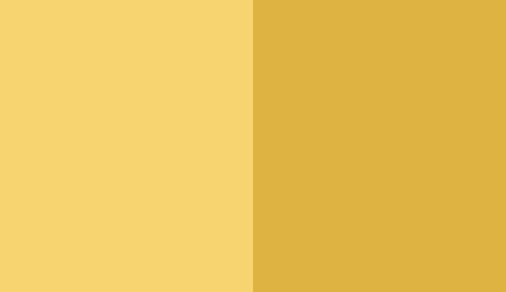 HEX #F8D471 to RAL 1012