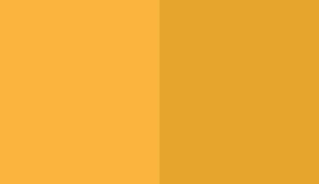 HEX #FAB63C to RAL 1032