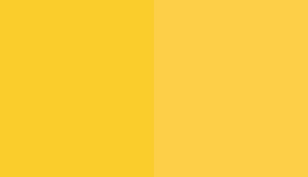 HEX #FACD2C to RAL 1018