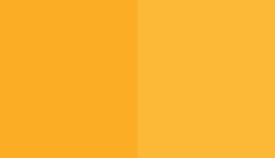 HEX #FBAD25 to RAL 080 80 70