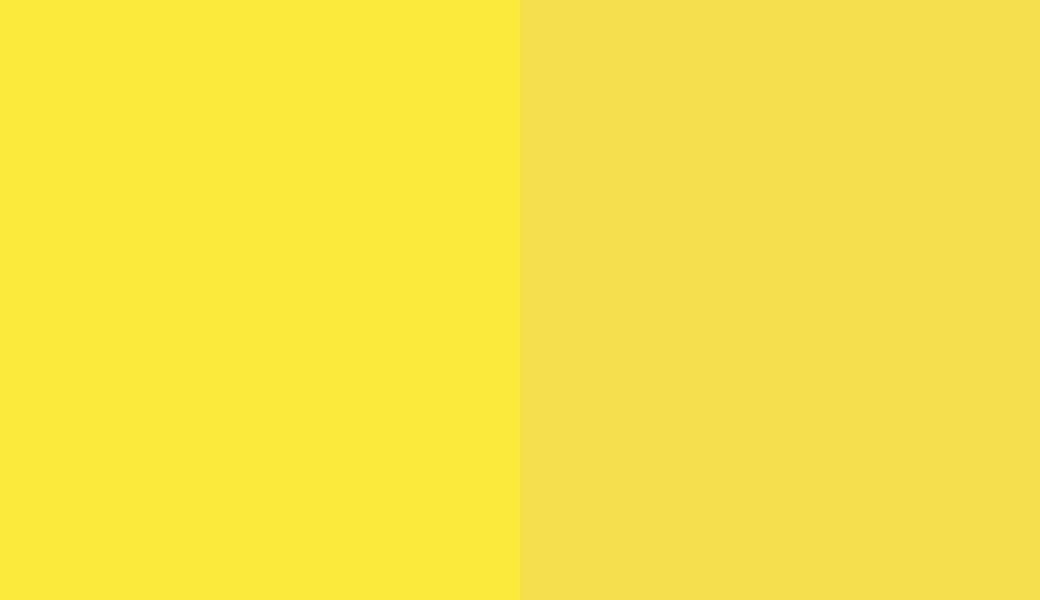 HEX #FBE93C to RAL 1016 HEX #FBE93C to RAL 1016