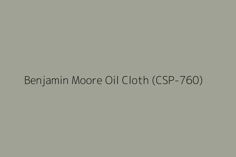 Benjamin Moore Oil Cloth (CSP-760) HEX code