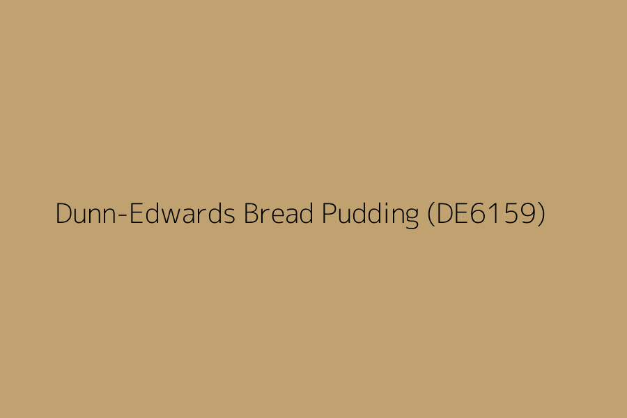 Dunn-Edwards Bread Pudding (DE6159) represented in HEX code #bfa270