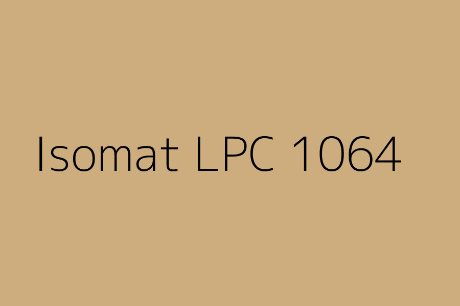 Isomat LPC 1064 represented in HEX code #CDAC7D