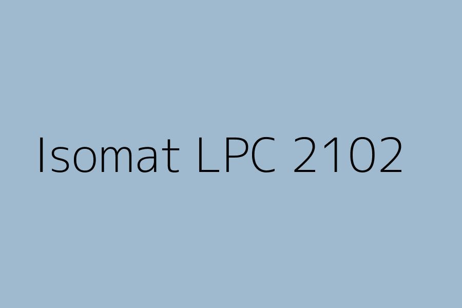 Isomat LPC 2102 represented in HEX code #9fb9ce