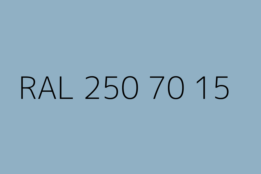 RAL 250 70 15 represented in HEX code #90B0C4