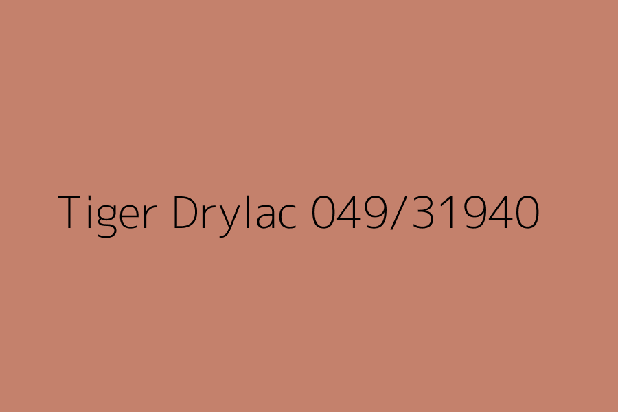Tiger Drylac 049/31940 represented in HEX code #C4816C