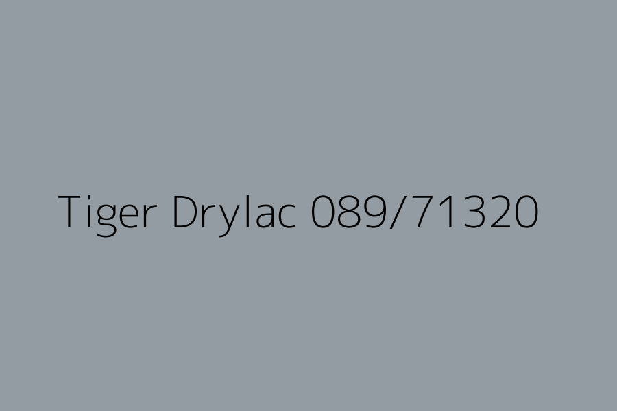 Tiger Drylac 089/71320 represented in HEX code #939ca3